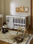 John Lewis Dual Tone Scandi Children's Bedroom Furniture Range , White/Natural