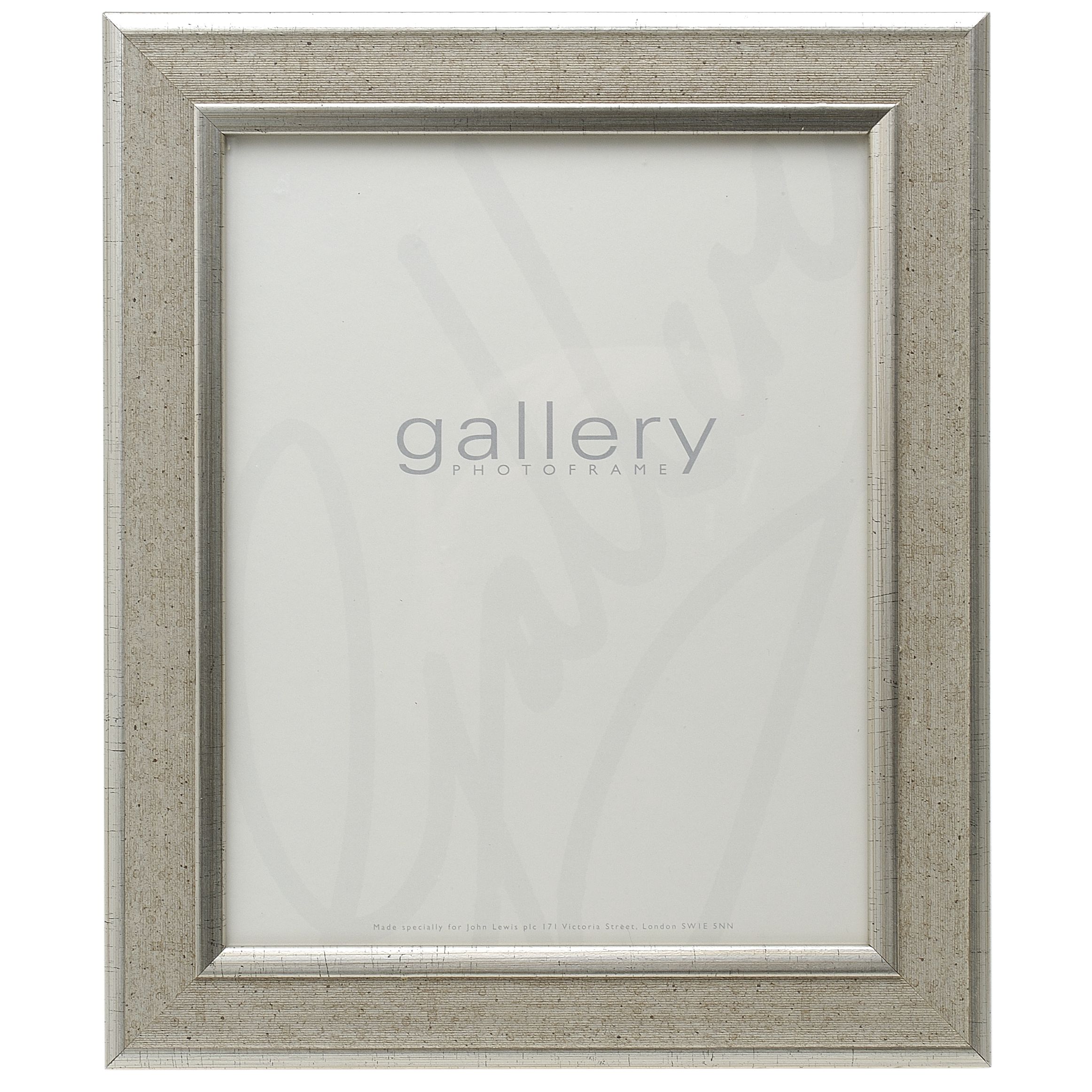 Silver Linen-Effect Photo Frames 179792