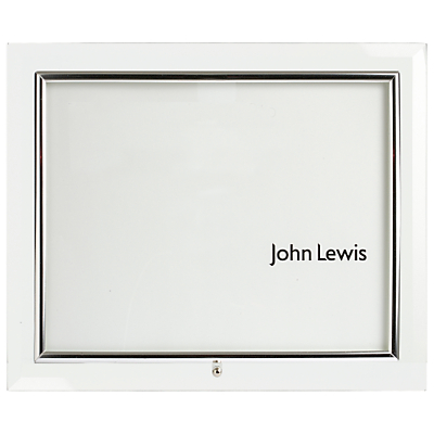 John Lewis Flat Glass Photo Frame, Landscape, 6 x 8`