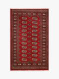 Gooch Luxury Hand Knotted Pakistan Bokhara Handmade Rug, Red