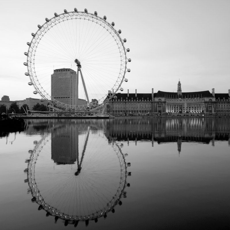 John Lewis Lena Watts - London Eye, Frameless 98726