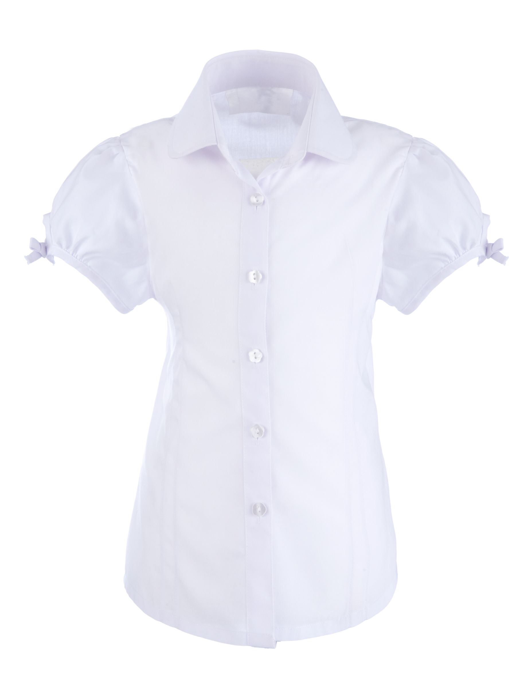 John Lewis Easy-Care Pintuck Blouse, size: Age 3