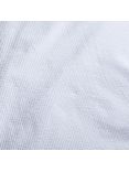 John Lewis Textured and Decorative Baby Seersucker Cotton Bedding, Blue/White
