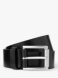 John Lewis Leather Belt, Black