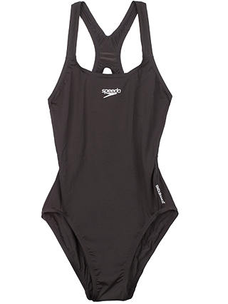 Speedo Girls' Medalist Swimsuit, Black