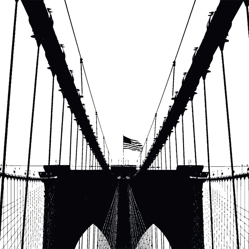 Brooklyn Bridge, Frameless 98655