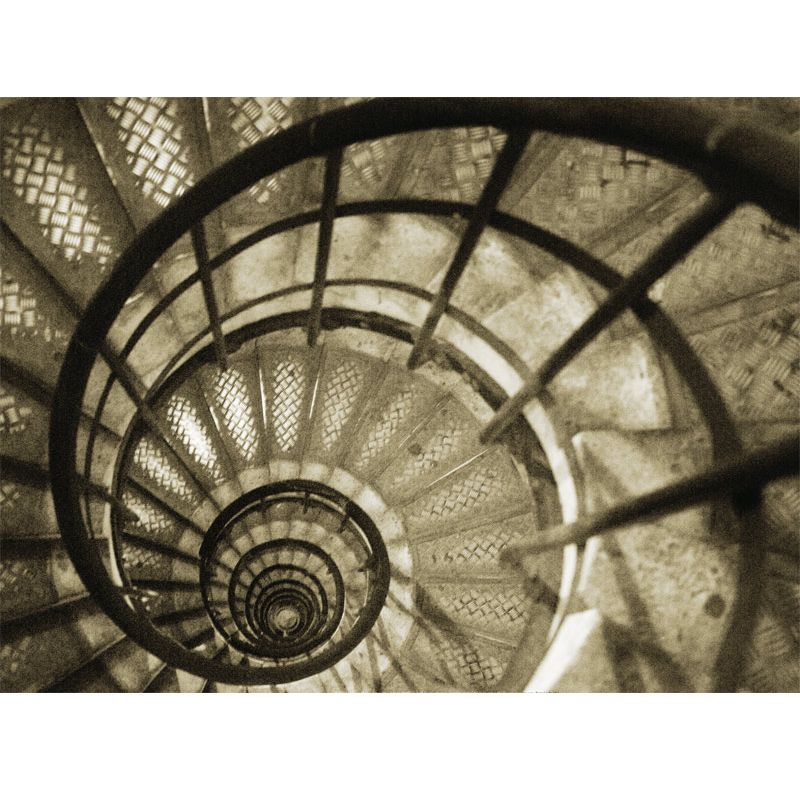 Christian Peacock - Spiral Staircase In The Arc De Triomphe