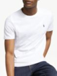Polo Ralph Lauren Short Sleeve Custom Fit Crew Neck T-Shirt, White