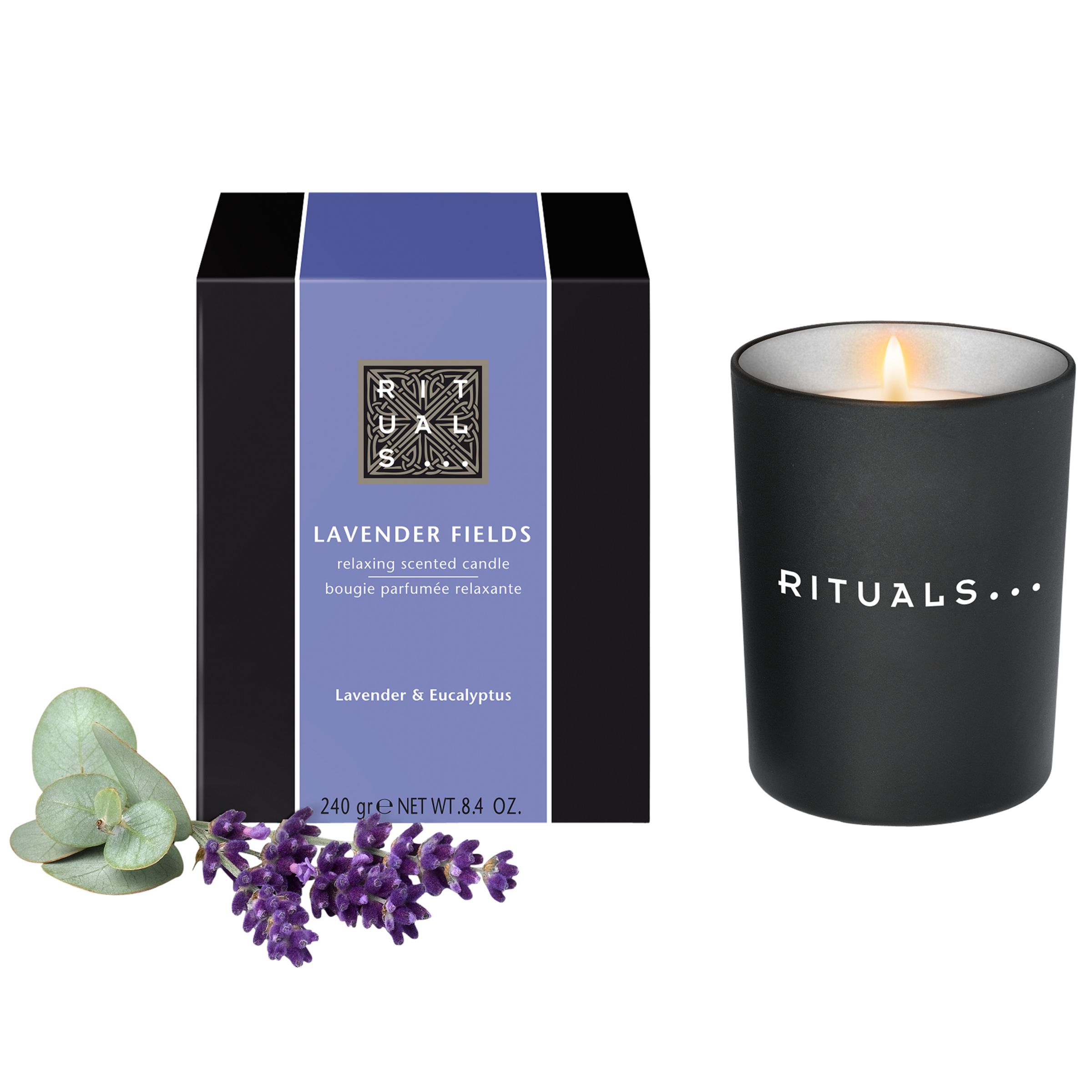 Lavender Fields Relaxing Scented Candle