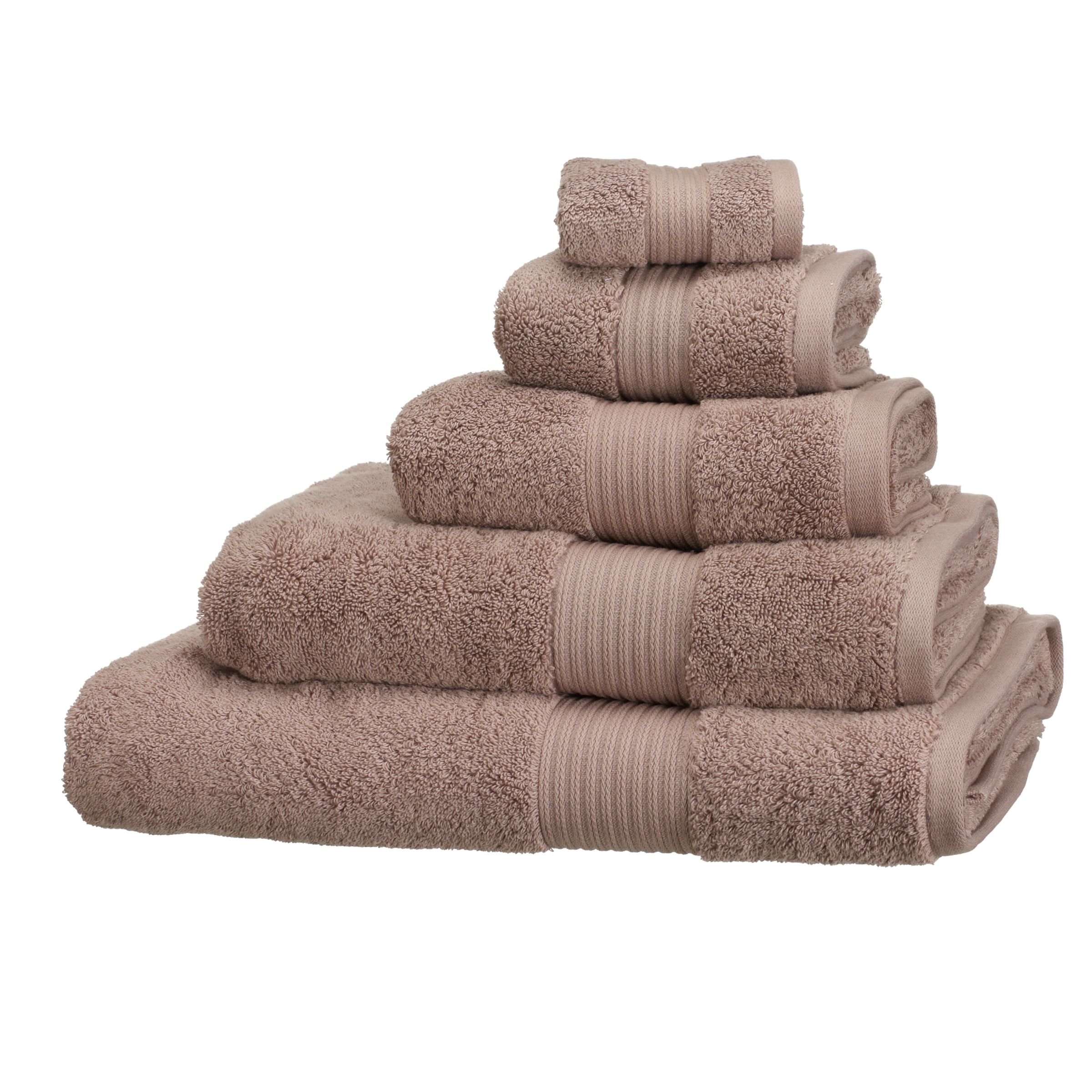Pure Cotton Towels, Truffle 109998