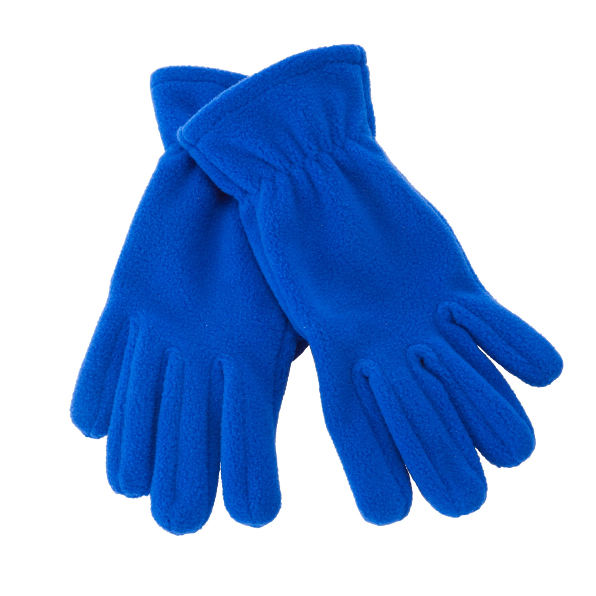 John Lewis Unisex Fleece Gloves, Royal Blue 493144