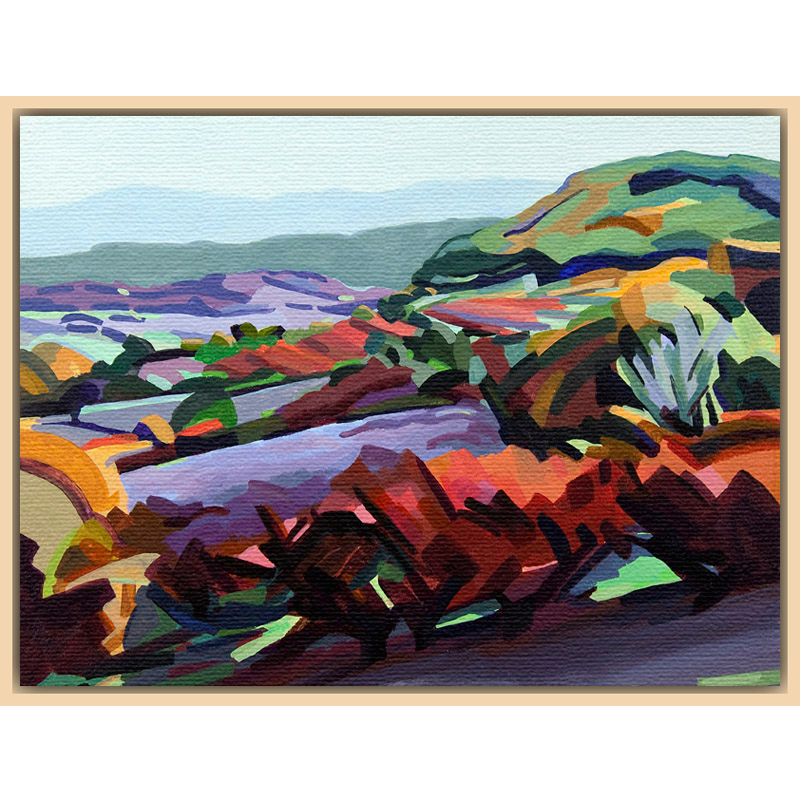 John Lewis Autumn In Provence, Light Canvas Rim 98634