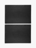 Selbrae House Slate Trivets, Set of 2, Black