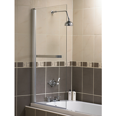 Aquarius Shower Screen with Towel Rail 149916