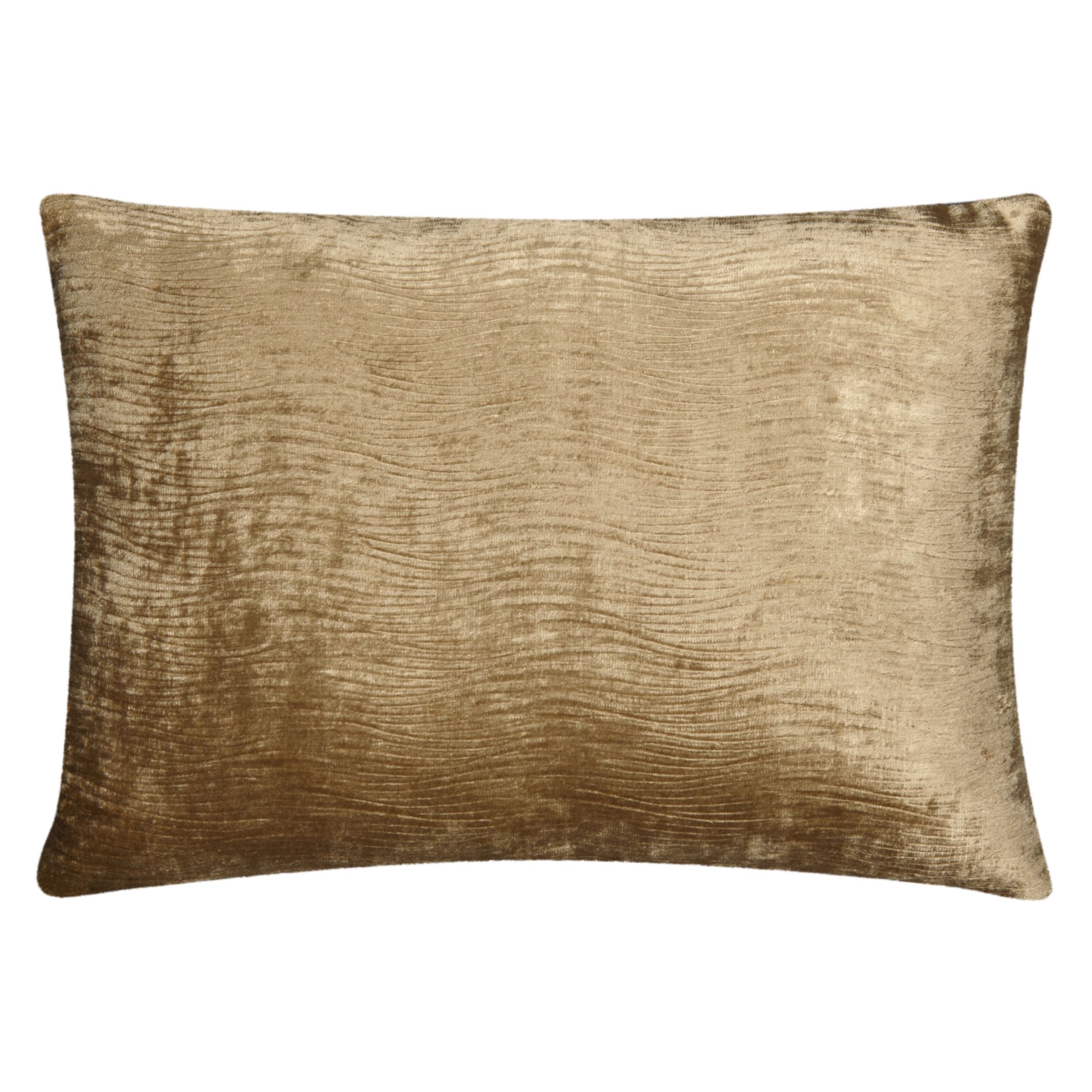 Harlequin Arkona Velvet Cushion, Natural 180750