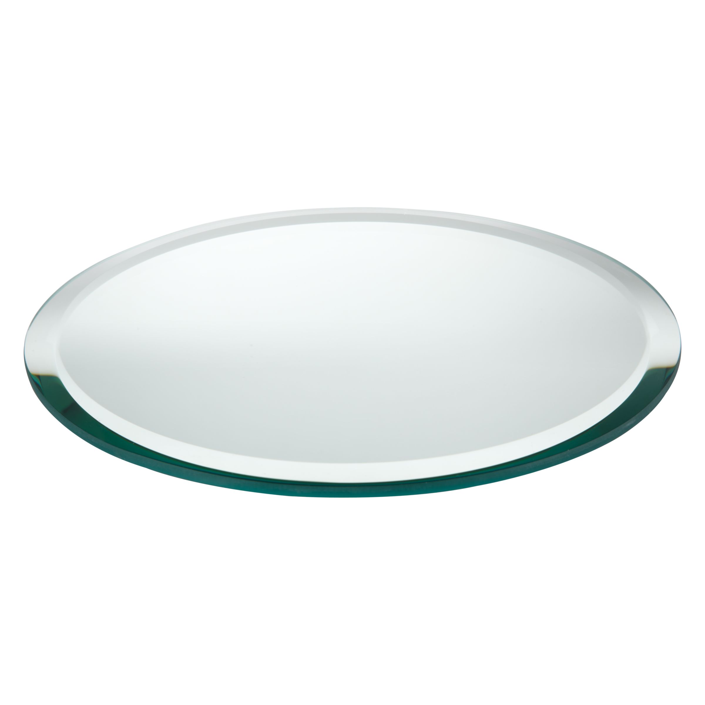 John Lewis Mirror Candle Plate 110157