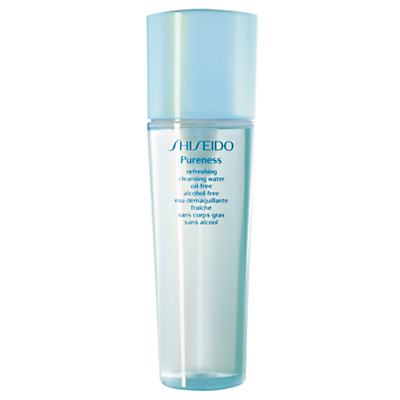 shop for Shiseido Pureness Refreshing Cleansing Water Oil-Free, 150ml at Shopo