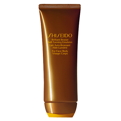 shop for Shiseido Brilliant Bronze Self Tanning Emulsion, 100ml at Shopo