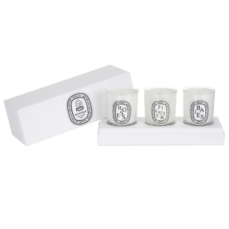 Diptyque Classic Scented Candle Set, 3 x 70g