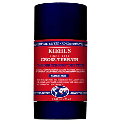 shop for Kiehl's Cross-Terrain 24-Hour Strong Dry Stick Deodorant, 75ml at Shopo