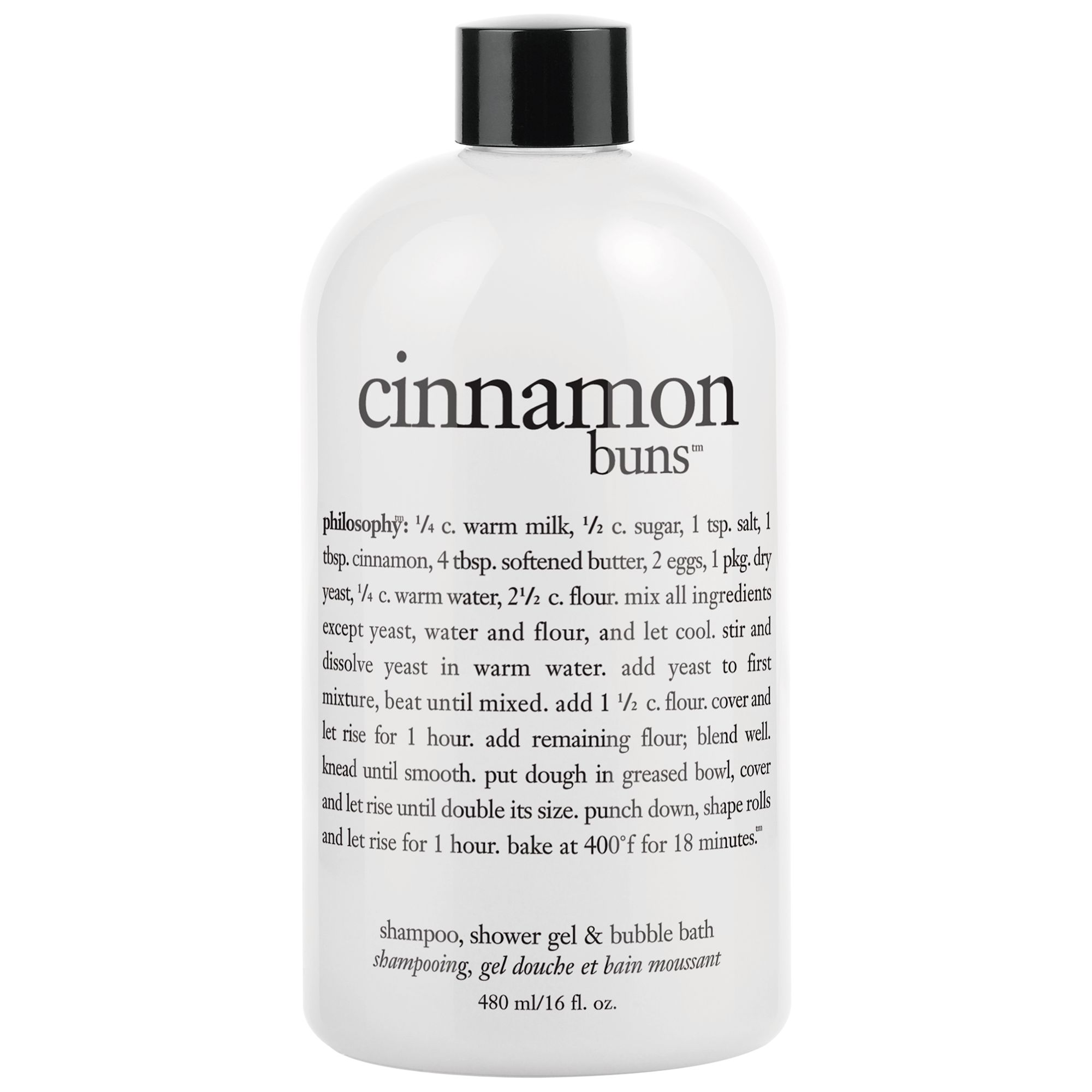 Cinnamon Buns 3 in 1 Shower Gel,