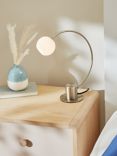 John Lewis ANYDAY Helium Touch Table Lamp, Chrome