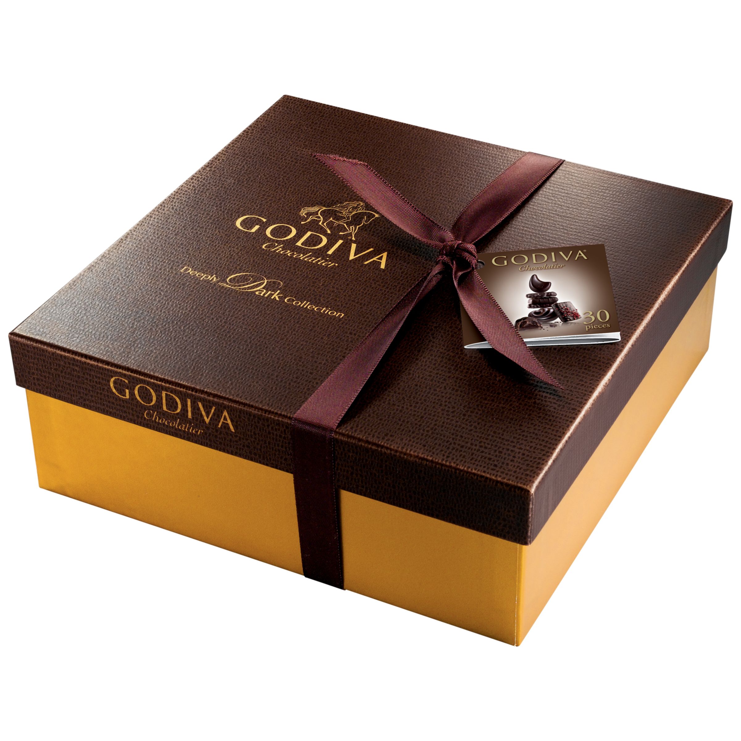 Godiva Deeply Dark Chocolate Collection, 300g