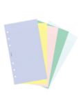 Filofax Personal Assorted Paper Value Pack, Coloured