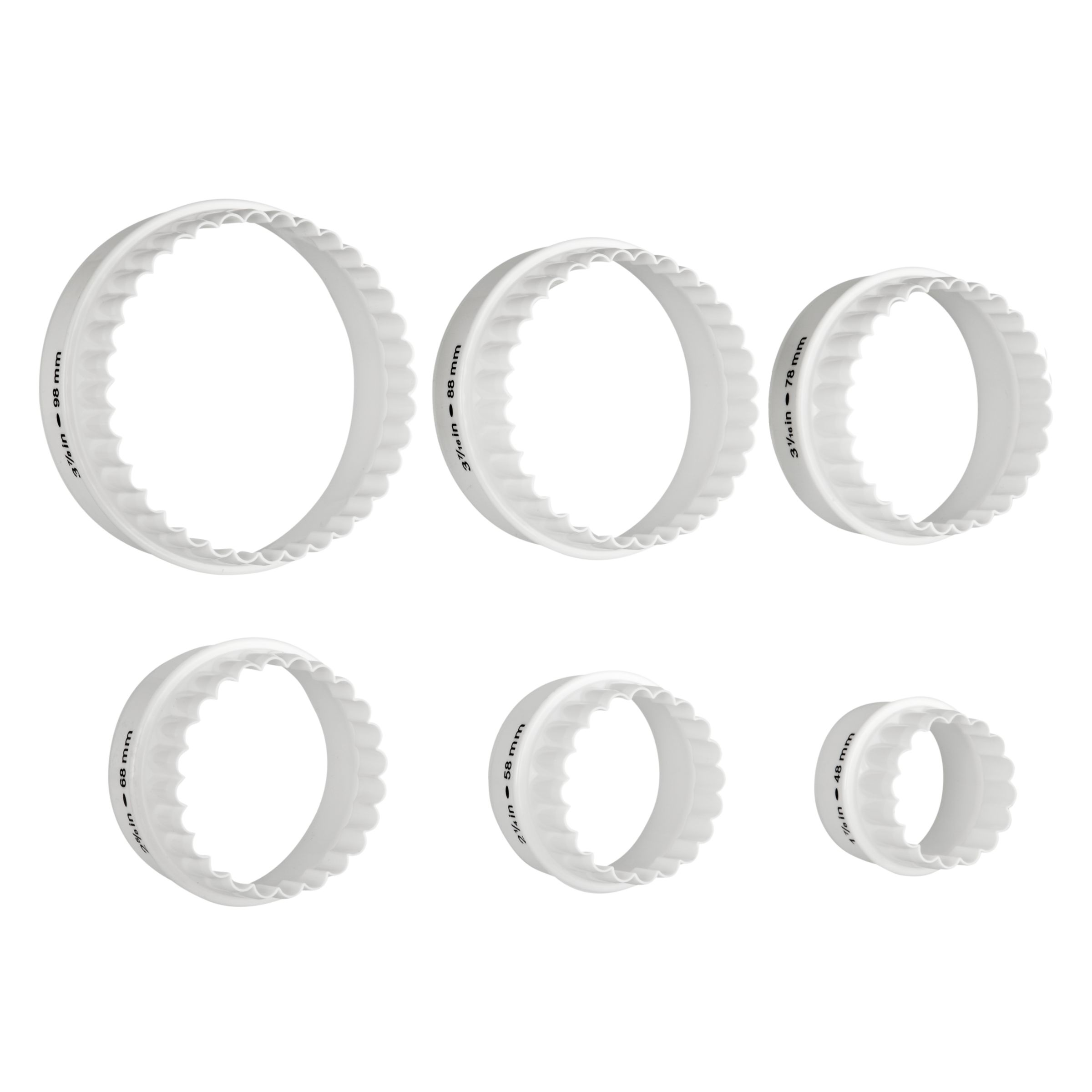 Set of 6 Pastry Cutters 176144
