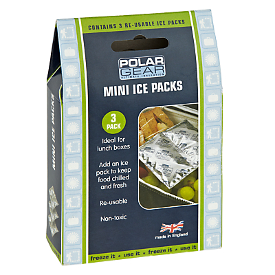 Polar Gear Ice Packs, Set of 3