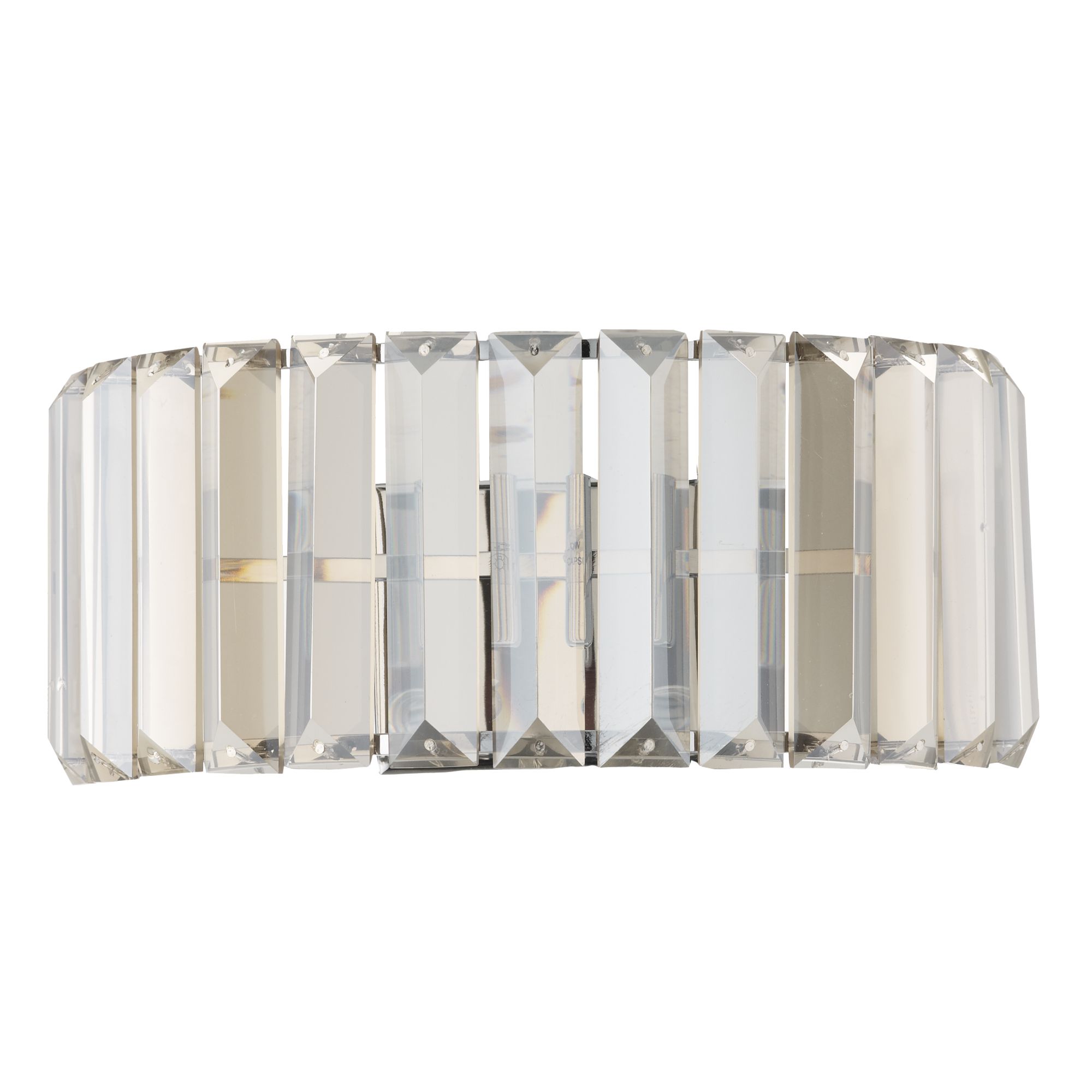 John Lewis Frieda Wall Light, Smoke 190018