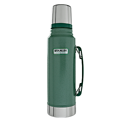 Stanley Classic Vacuum Flask, Hammertone Green, 1L