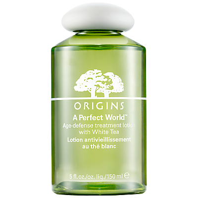 shop for Origins A Perfect World Age Defense Treatment Lotion with White Tea, 150ml at Shopo