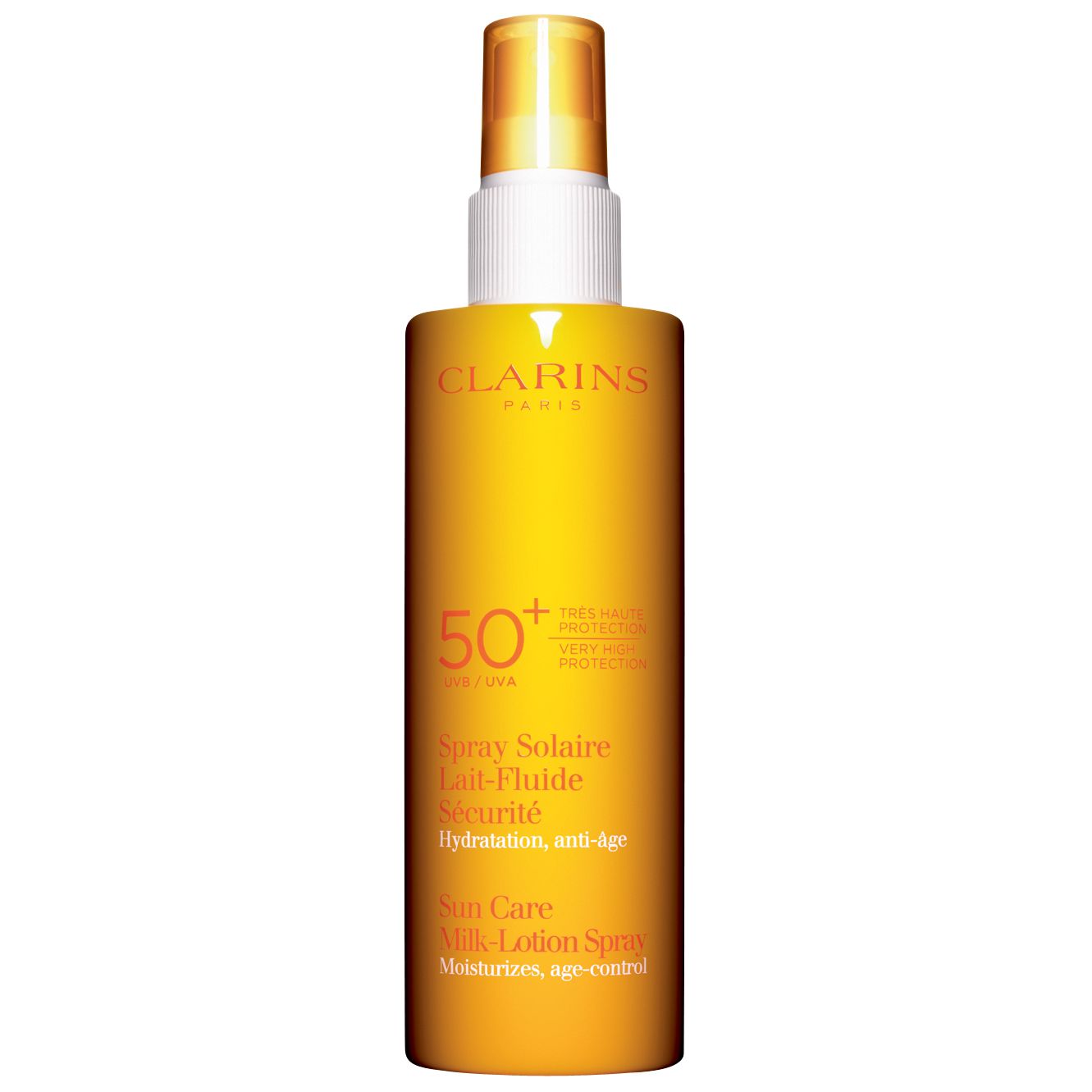 Clarins New Sun Care Milk-Lotion Spray Very High Protection UVB 50+, 150ml