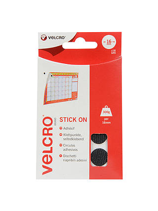 VELCRO® Brand Stick-On Coin Fasteners, Pack of 16