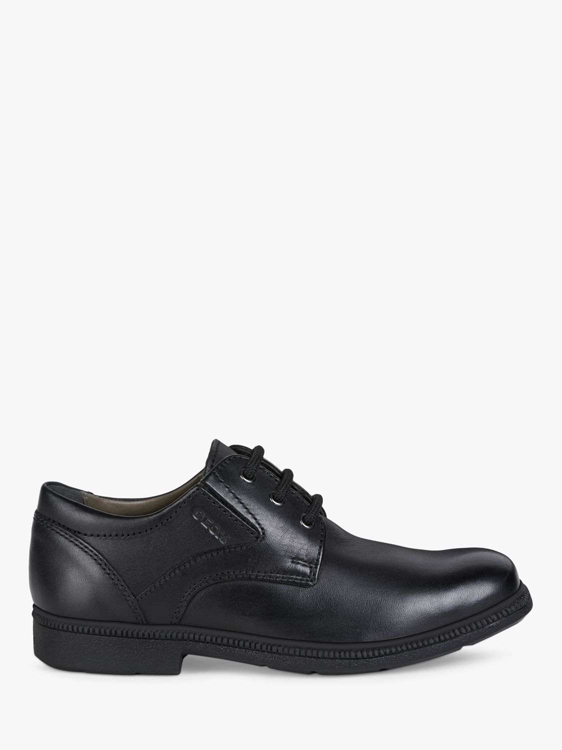 Buy Geox Federico Laced Shoes, Black Online at johnlewis