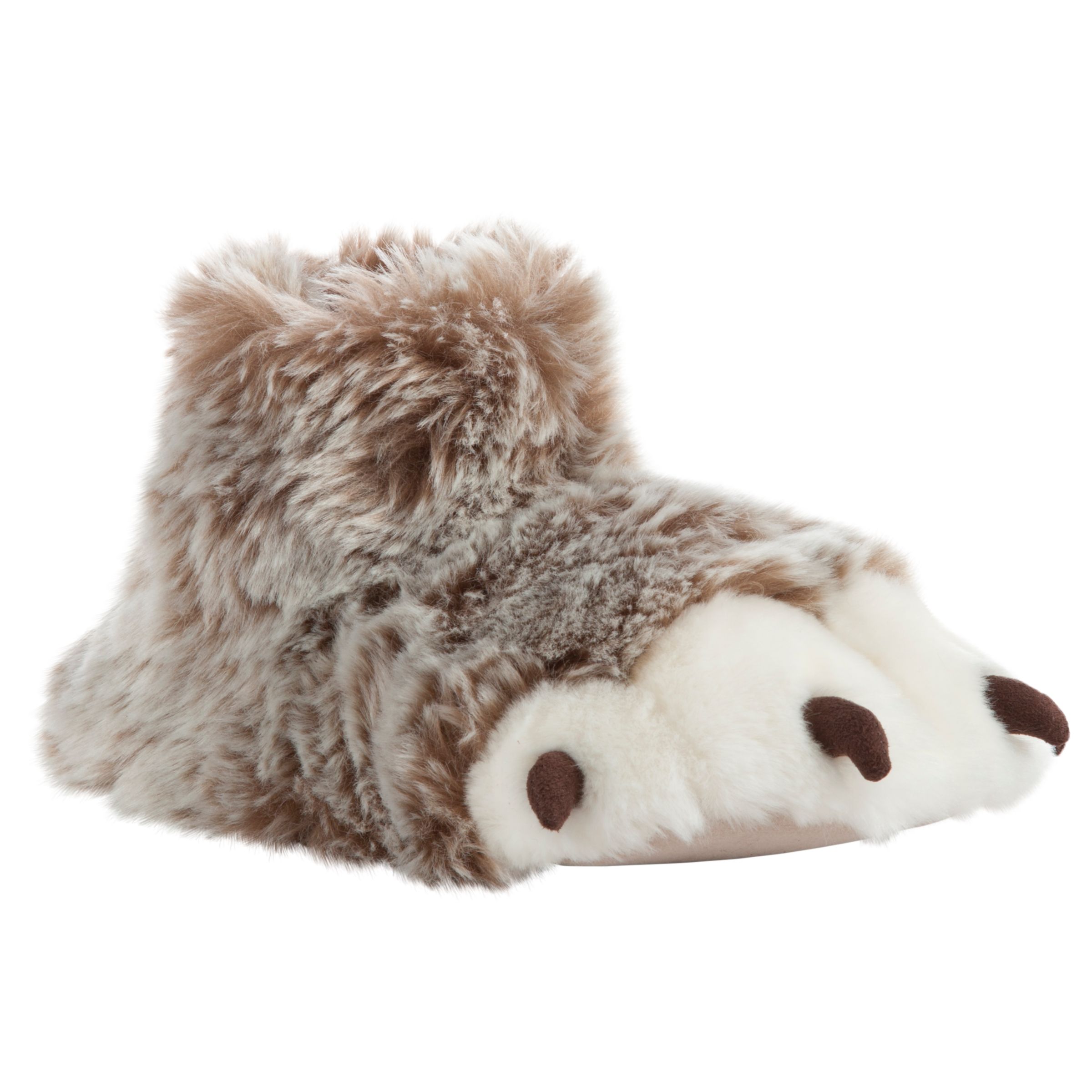 Buy John Lewis Claw Slippers, Brown Online at johnlewis.com