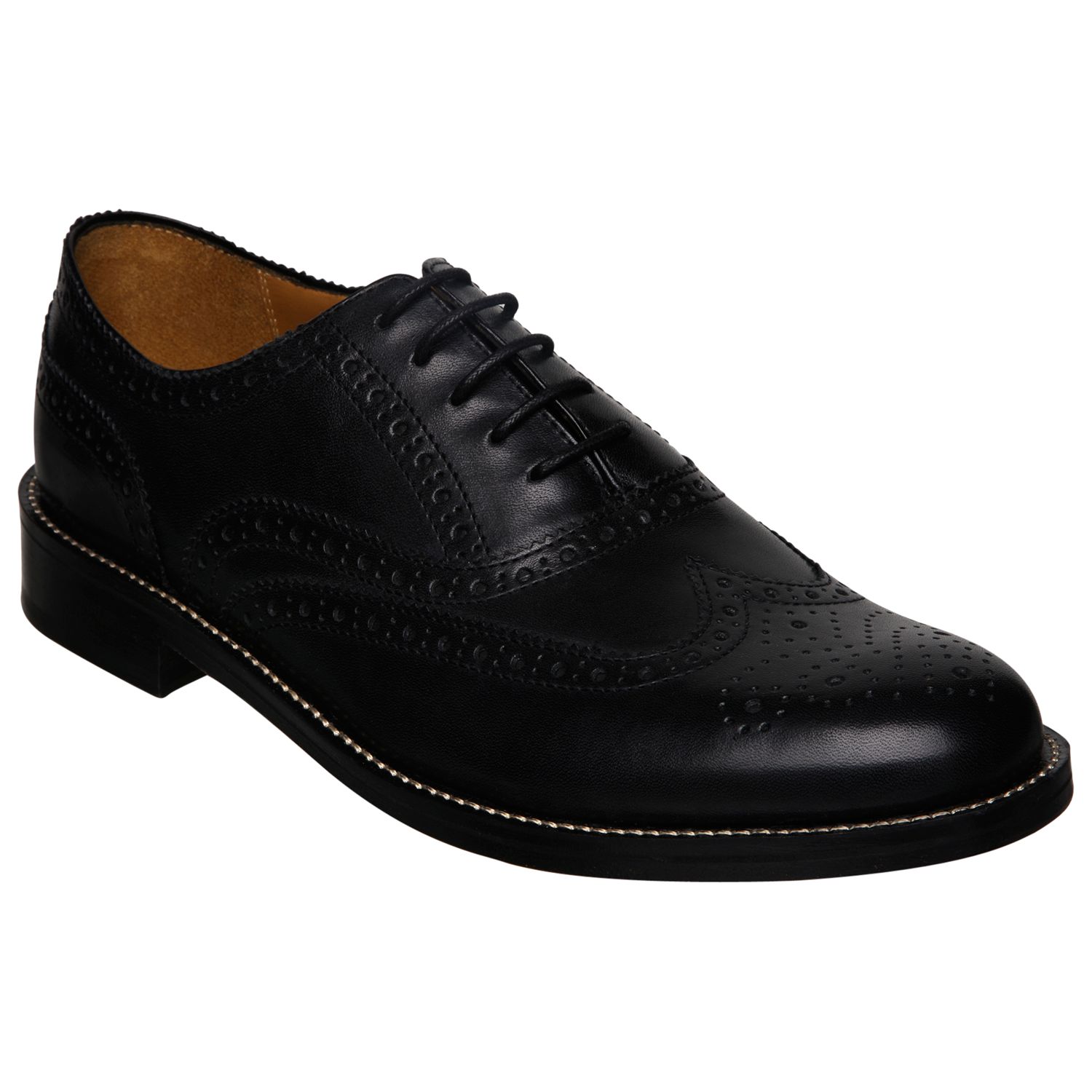 Dune Axton Leather Brogue Oxford Shoes