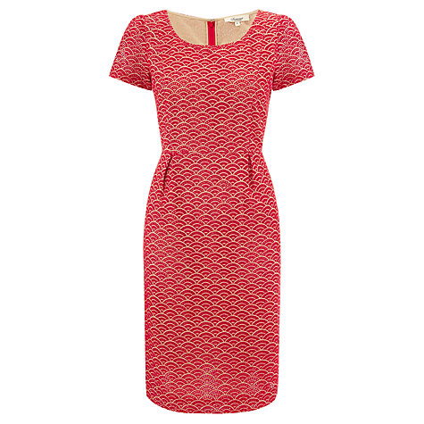 Buy Somerset by Alice Temperley Cutwork Dress, Red Online at johnlewis.com
