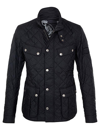 Barbour International Ariel Quilted Jacket, Black