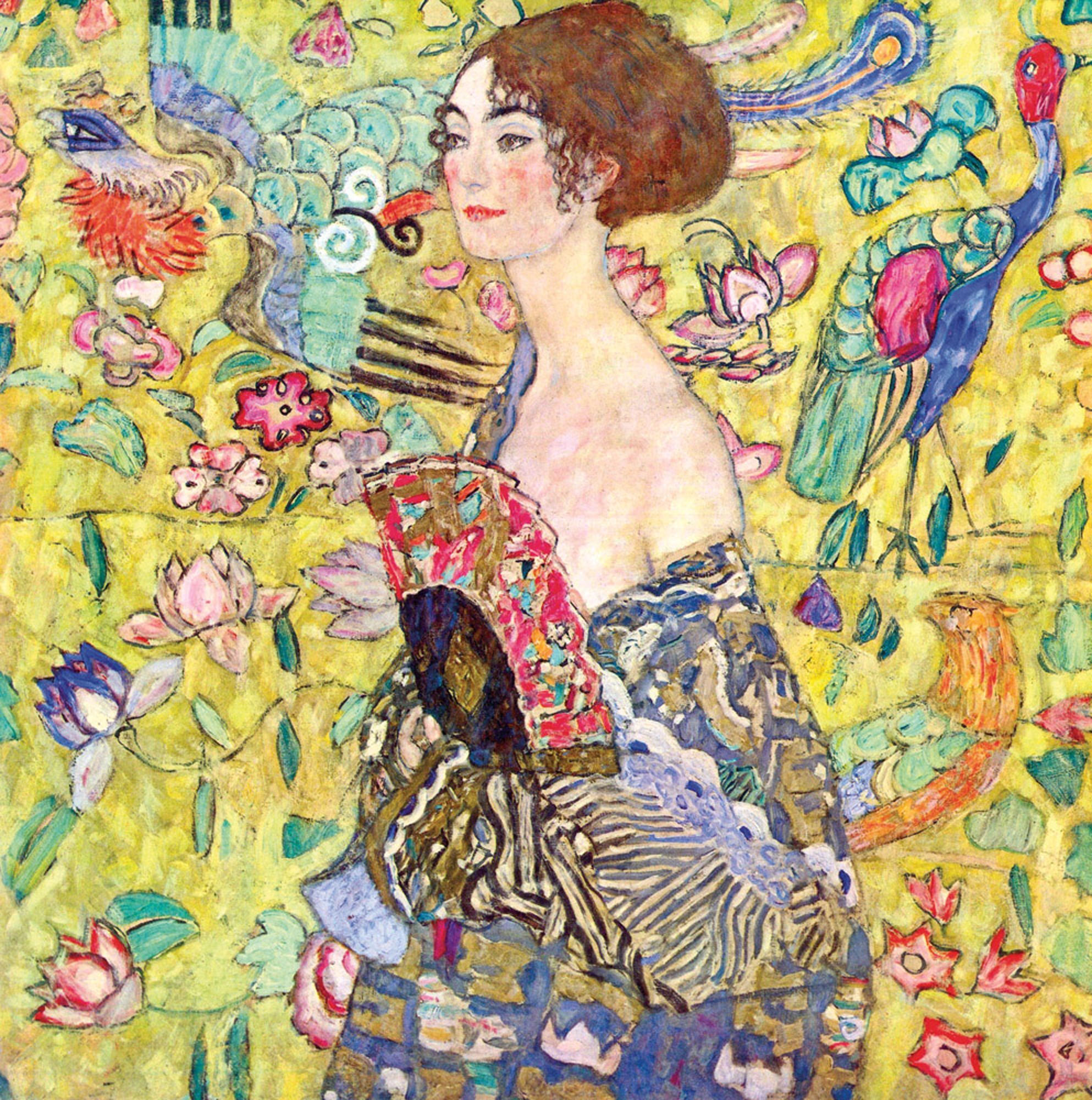 Gustav Klimt - Lady with Fan