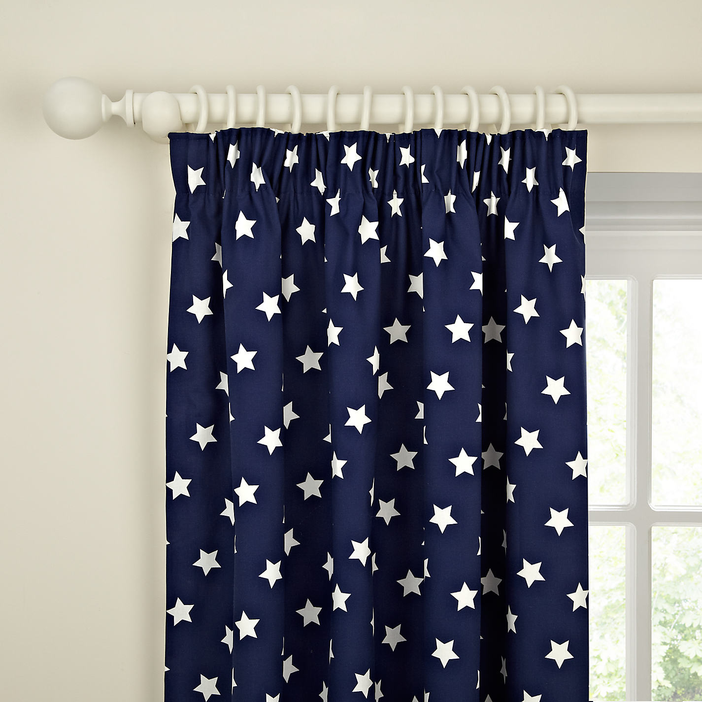Navy Blue Star Curtains Burnt Orange Curtains