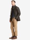 Barbour Waxed Chelsea Jacket, Olive