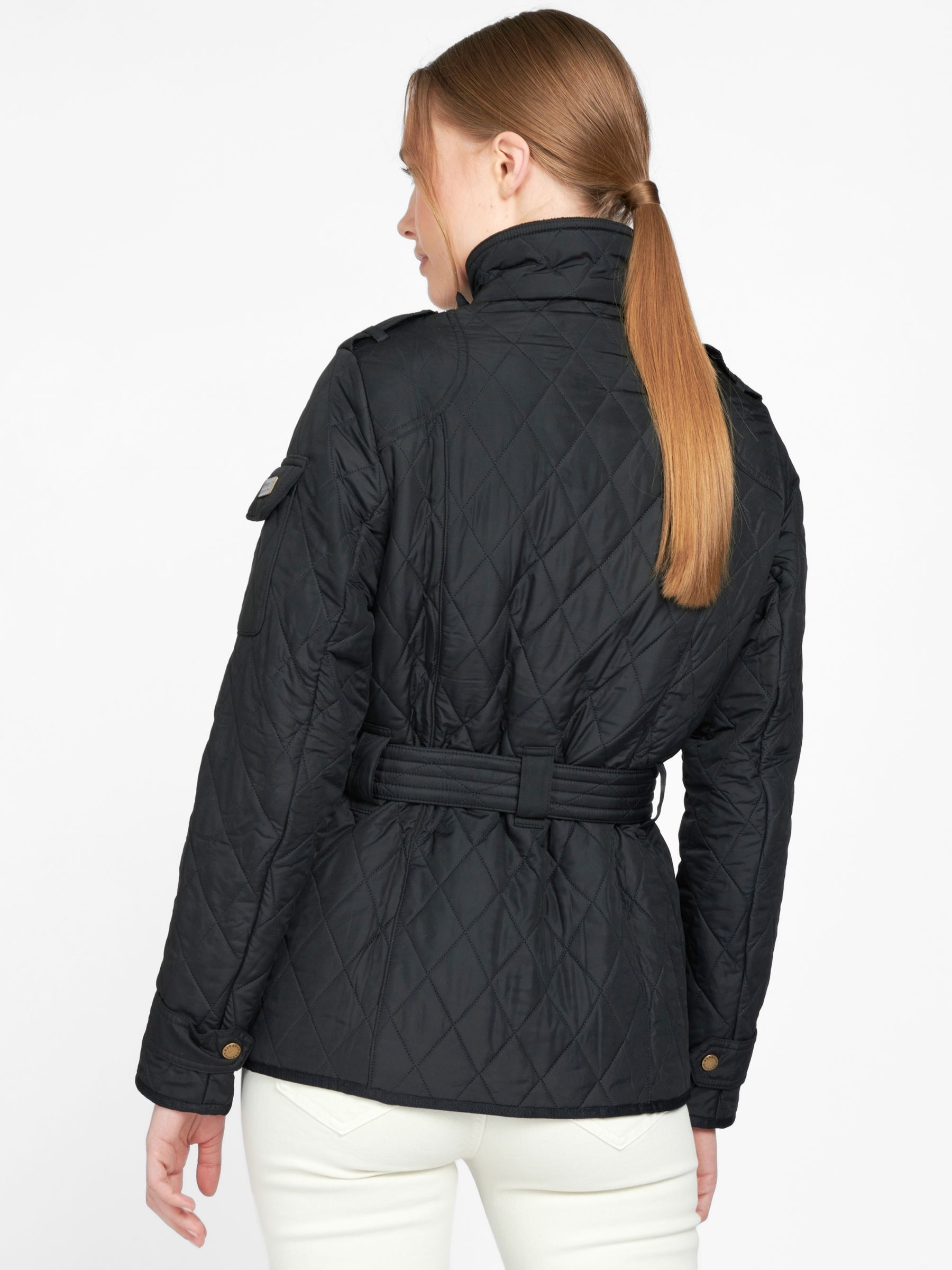 barbour international quilted jacket