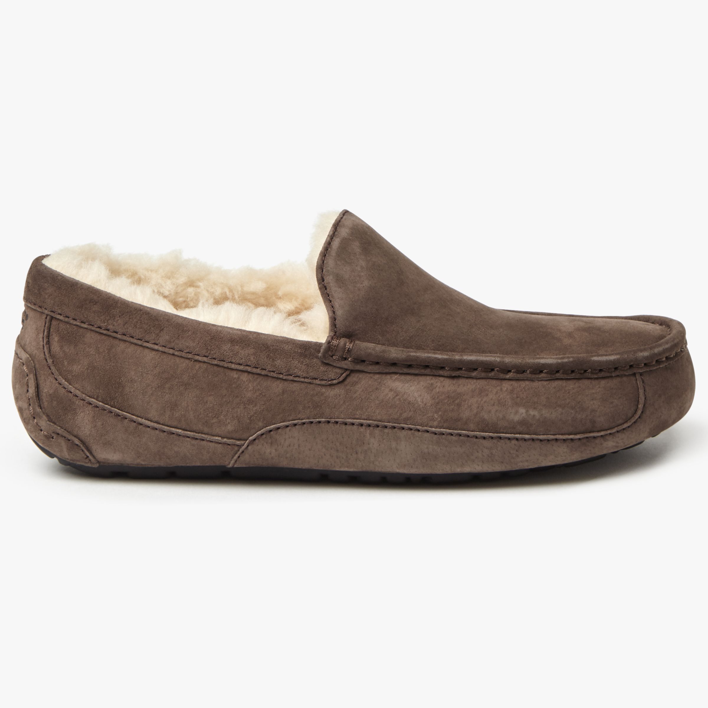 UGG Ascot Moccasin Suede Slippers, Espresso