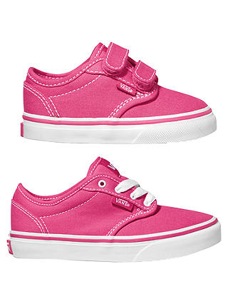 Vans Atwood Canvas Trainers, Magenta/White