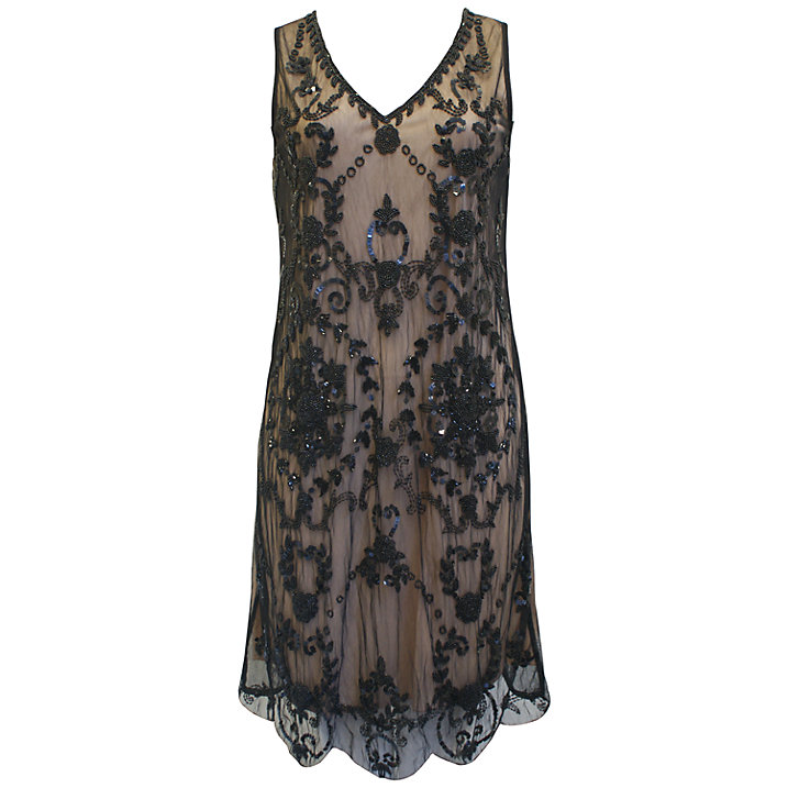 Buy Rise Elizabeth Dress, Black, 8 Online at johnlewis.com