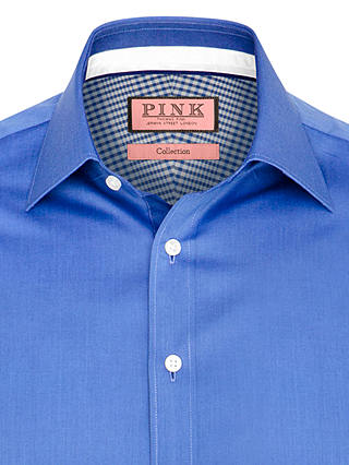 Thomas Pink York Plain Shirt, Blue