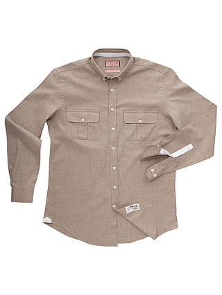 Thomas Pink Webb Plain Shirt, Brown