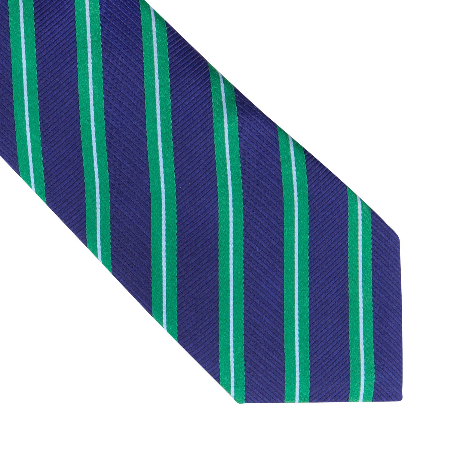 Thomas Pink Ford Stripe Woven Tie, Navy/Green